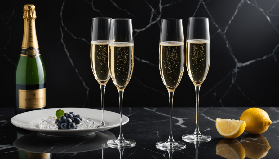 Bicchieri flute in cristallo saint louis: eleganza per ogni brindisi